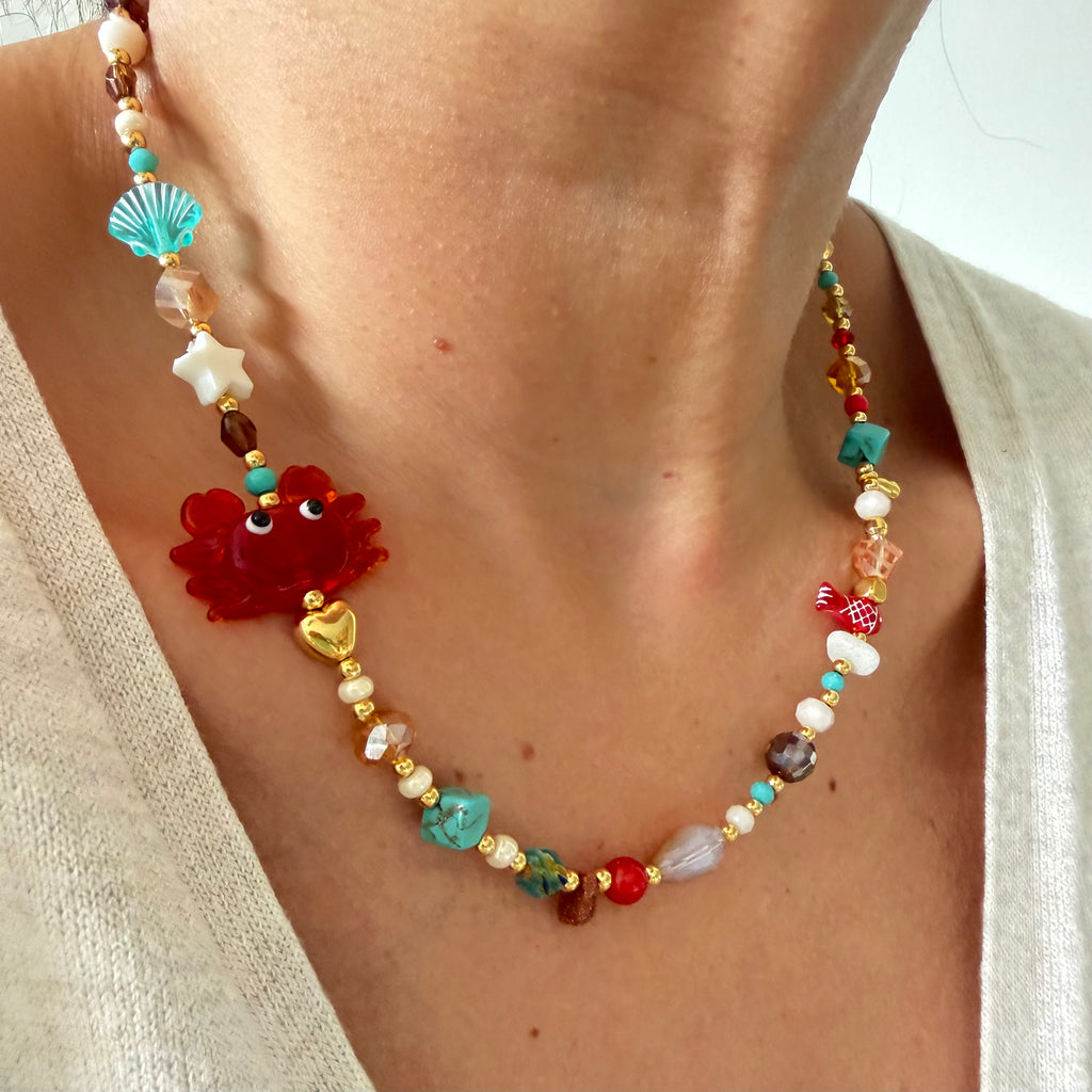 Collar cangrejo corto