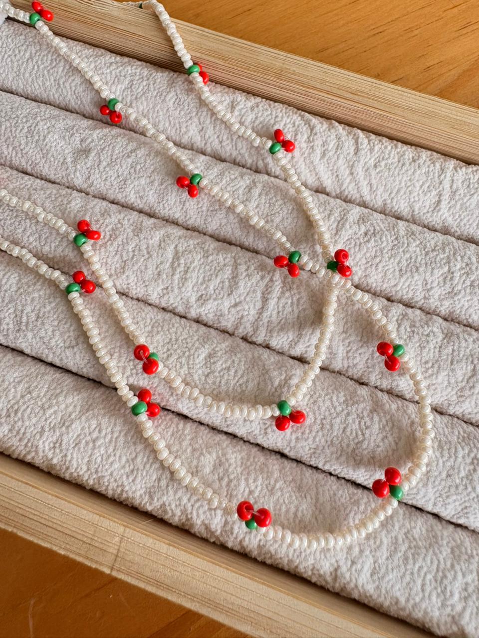 Choker cerezas