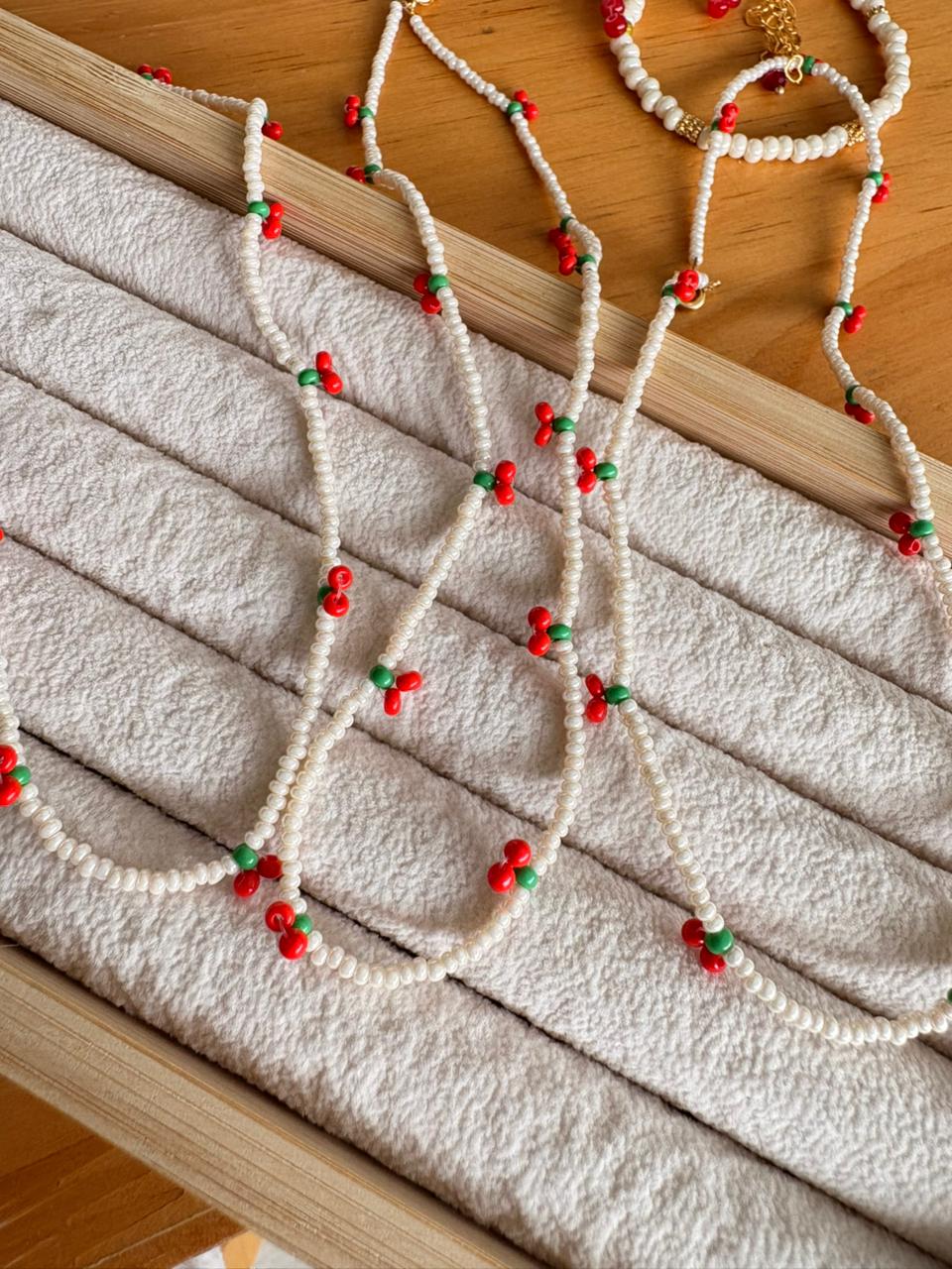 Choker cerezas