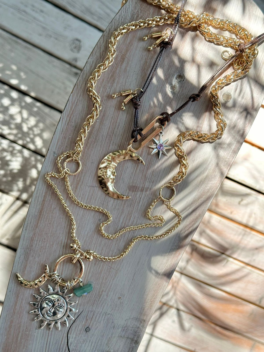 Collar múltiple Celeste