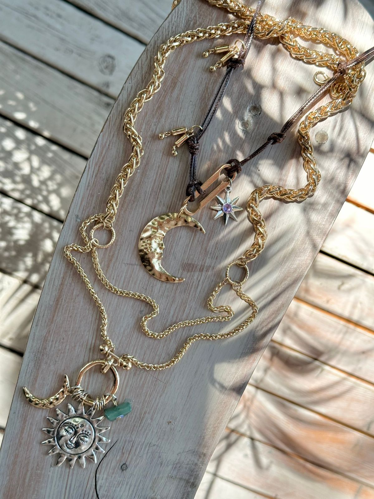 Collar múltiple Celeste