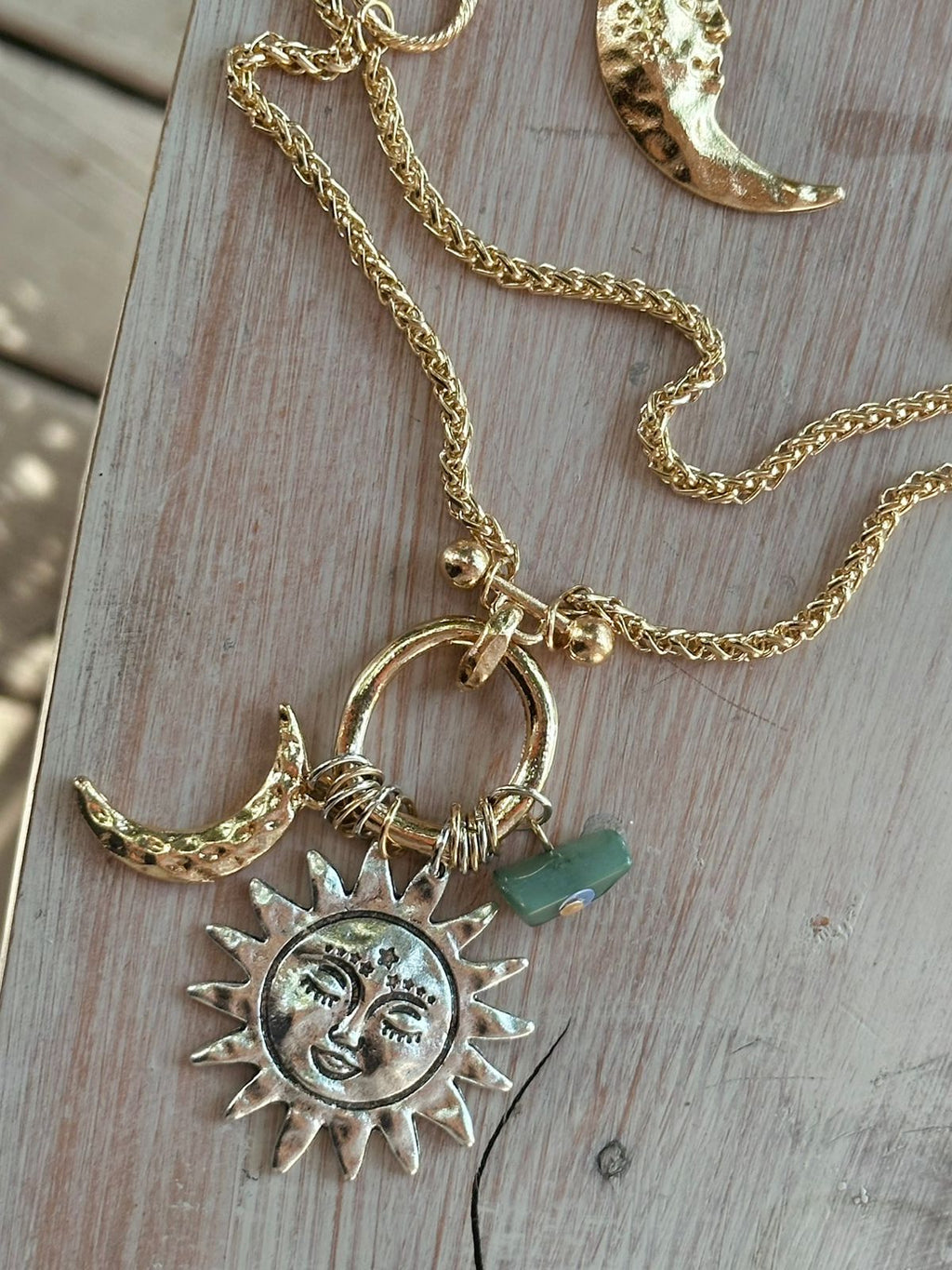 Collar múltiple Celeste