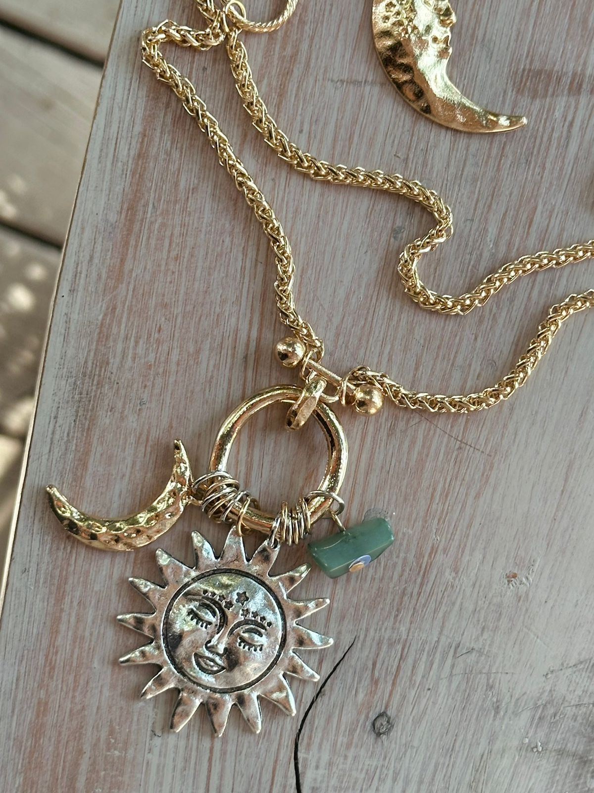 Collar múltiple Celeste