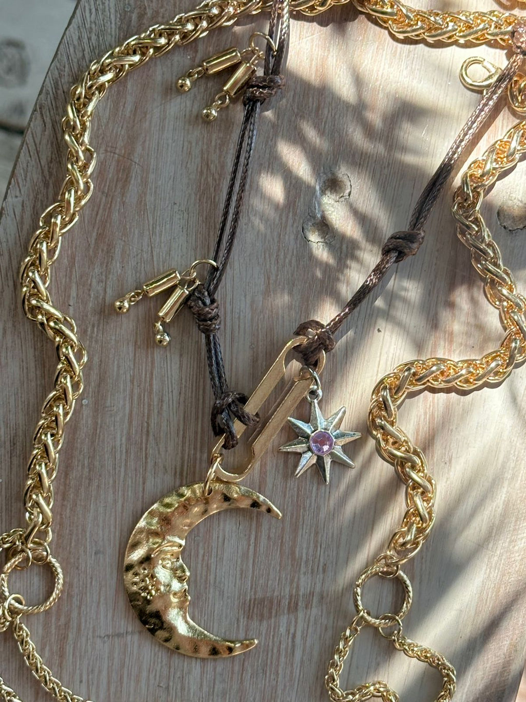 Collar múltiple Celeste