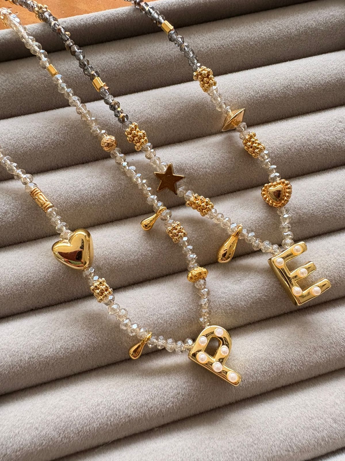 Collar Inicial PERLAS